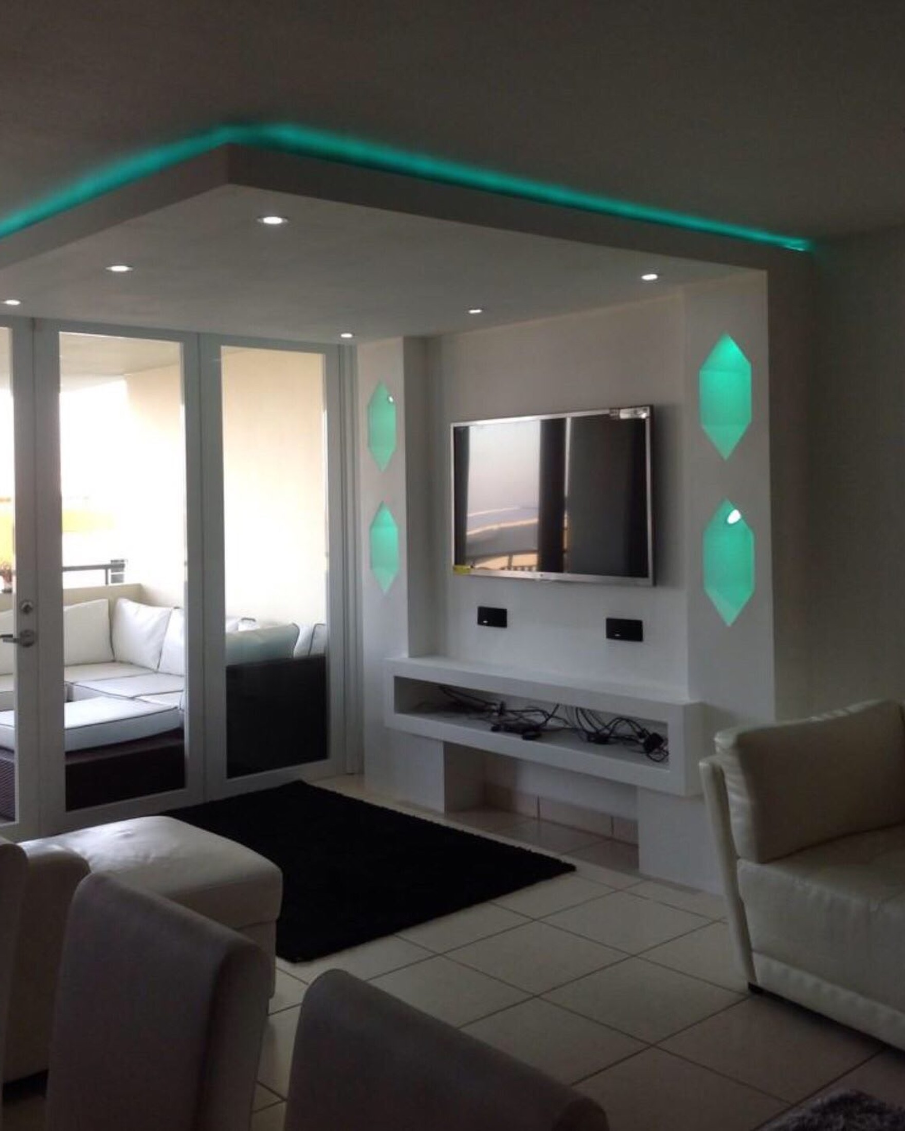 LED media living room